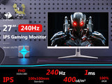 Z-EDGE UG27PJ 27 240Hz White Gaming Monitor