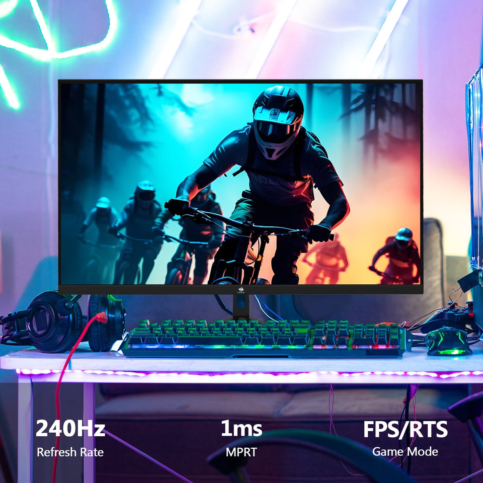 27 inch Gaming Monitor 144Hz 1ms. QHD 2560 x 1440 2K. Z-Edge UG27QF IPS Black Computer Monitor. HDR. Eye Care. HDMI x 2. DP x 2