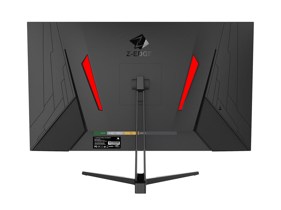 Z-EDGE UG27QF 27 QHD 144Hz Black IPS Gaming Monitor