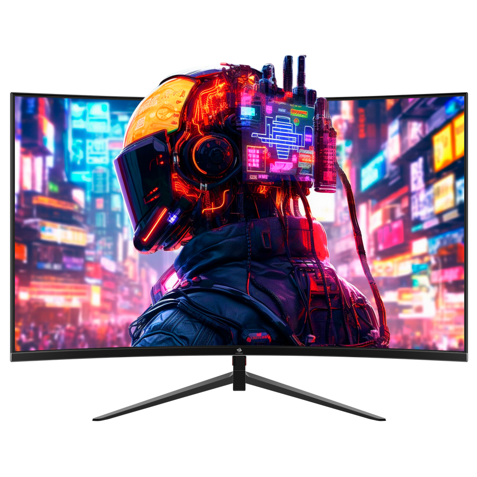 Refurbished: Z-EDGE 27 Inch Curved Gaming Monitor 165Hz(DP) 144Hz(HDMI) 1ms 2K Resolution 2560x1440 Frameless LED Gaming Monitor Support Wall Mount