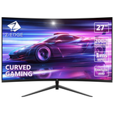 Z-EDGE UG27 27-inch Curved Gaming Monitor 16:9 1920x1080 200Hz 1ms Frameless LED Gaming Monitor. DPHDMI