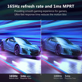 Z-EDGE 32 inch Curved Gaming Monitor. 16:9 QHD 2K 2560x1440 170Hz 1ms Frameless LED Gaming Monitor