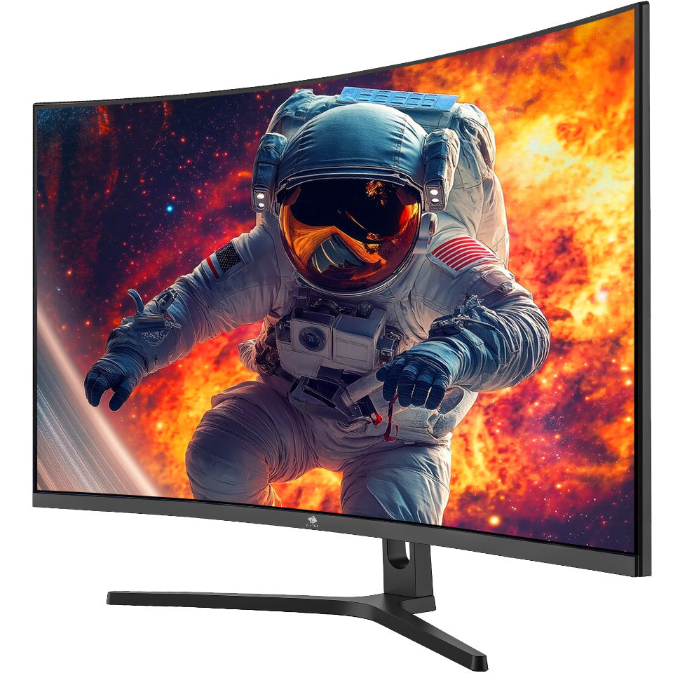 Z-EDGE 32 Inch 240Hz Curved Gaming Monitor. FHD 1080P VA Display. 1ms MPRT. AMD FreeSync. HDR Support. VESA Mount Compatible. Black