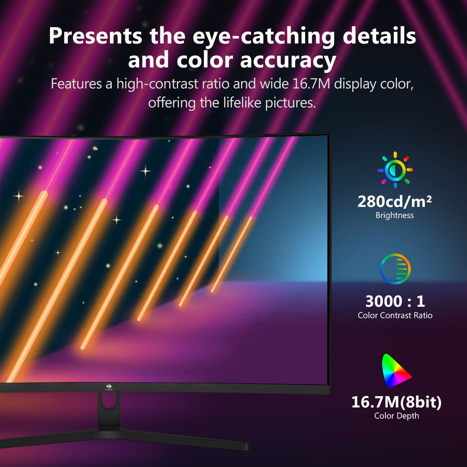 Refurbished: 32 240Hz Curved Gaming Monitor Full HD 1080P