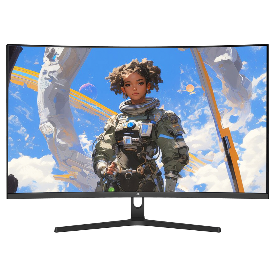 Z-EDGE 32 inch Curved Gaming Monitor. 16:9 QHD 2K 2560x1440 170/144Hz 1ms Frameless LED Gaming Monitor. DP HDMI