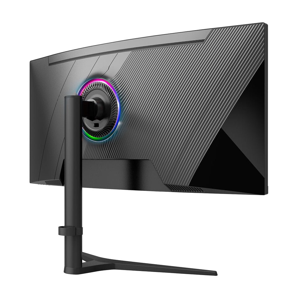 Z-Edge 34 Ultrawide 2K Curved Gaming Monitor with 165Hz Refresh Rate. 21:9 Aspect Ratio. 1ms MPRT. 3440x1440 Resolution. 1500R Curvature. VA Panel. 178 Viewing Angles.