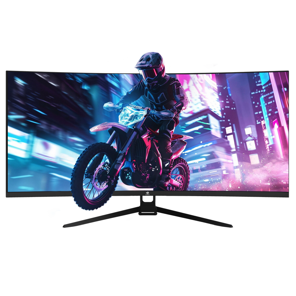 Refurbished: 34 Ultrawide 165Hz Curved Gaming Monitor 3440x1440 Resolution