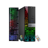 Dell OptiPlex 5060 RGB Desktop Computer - R5 340X / R5 430 /  GT 730 | Intel i5-8500 Six Core (4.1GHz Turbo) | 16GB DDR4 RAM | 512GB SSD | WiFi + Bluetooth | Windows 11 Pro - Refurbished
