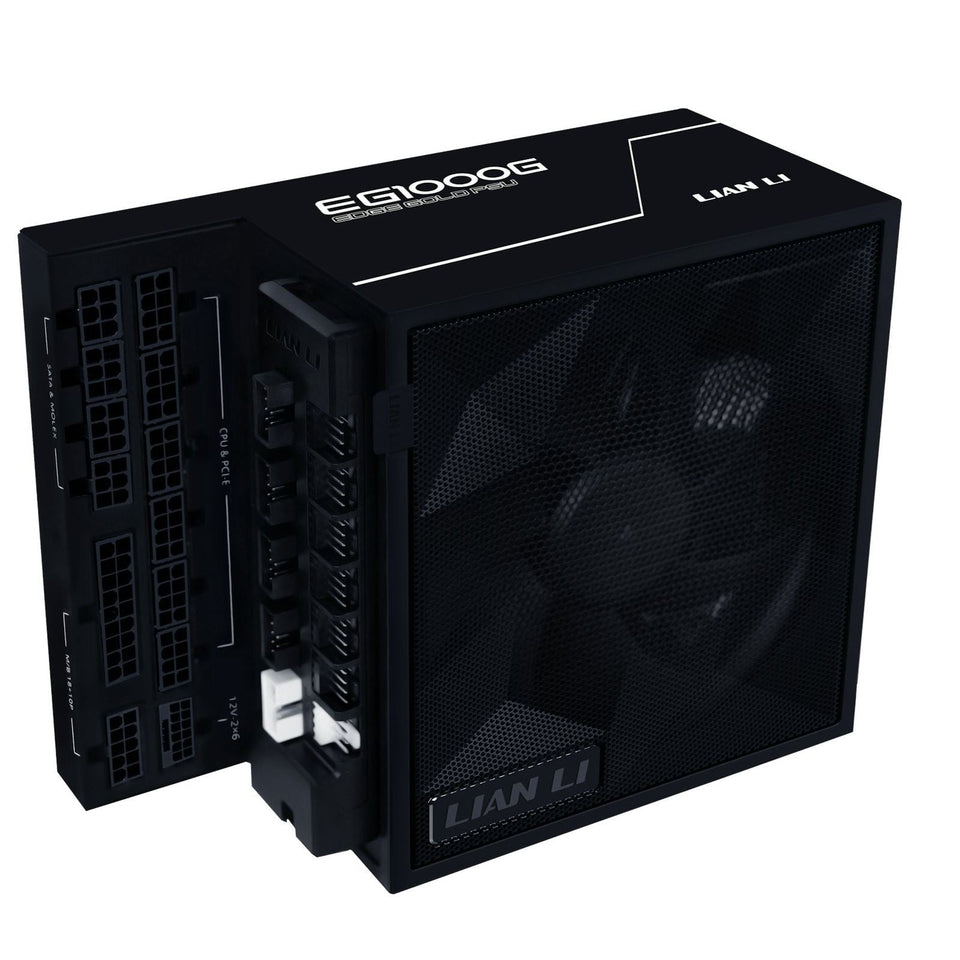 1000W Lian Li Edge ATX 3.1 Gold Modular PSU Black