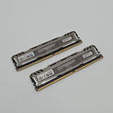 16GB DDR4 RAM 3000MHz. 2x8GB Ballistix Grey CL15-16-16-35