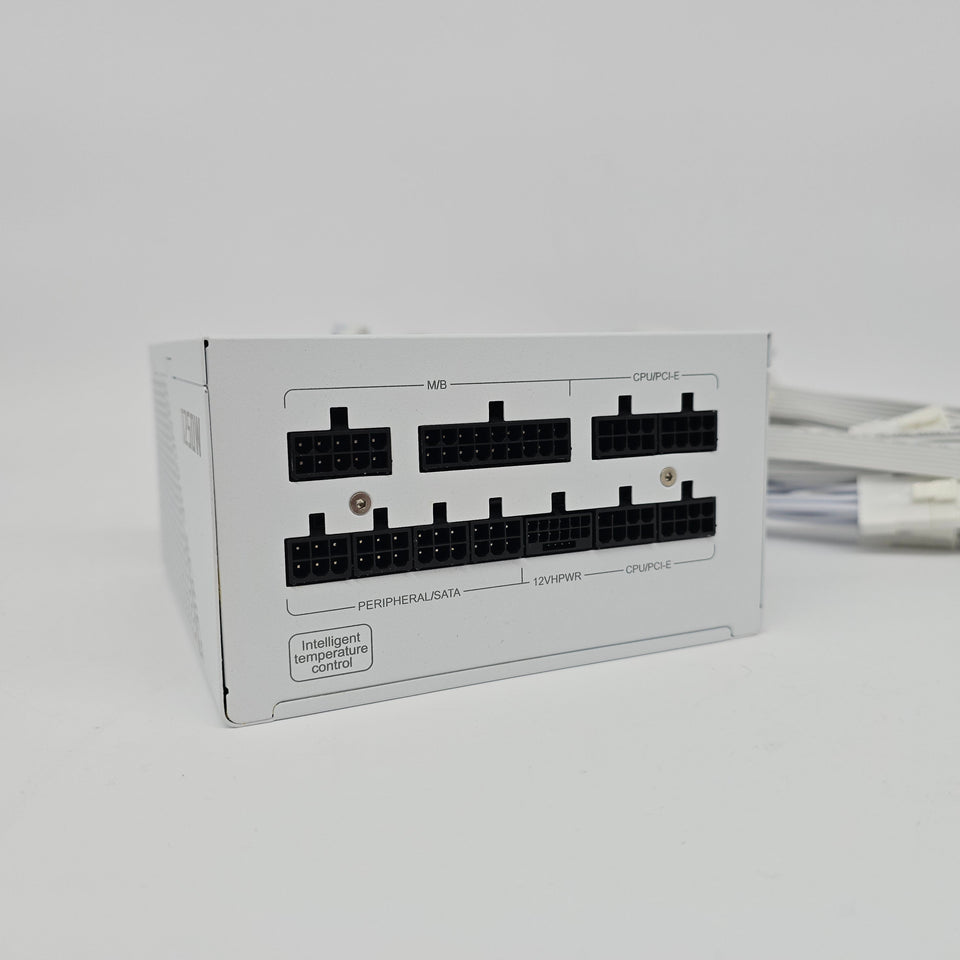 1250W Gamemax Rampage GX1250 White Fully Modular Gaming PC Power Supply PS