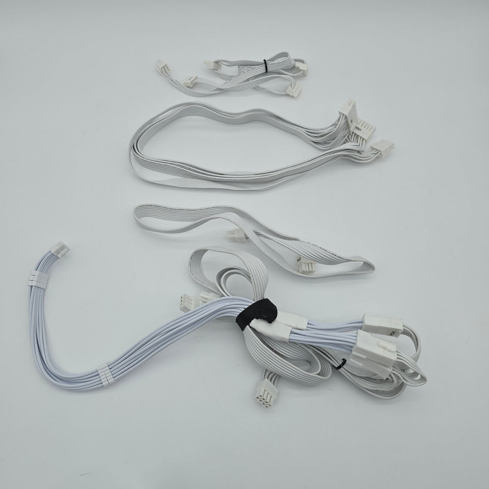 1250W Gamemax Rampage GX1250 White Fully Modular Gaming PC Power Supply PS