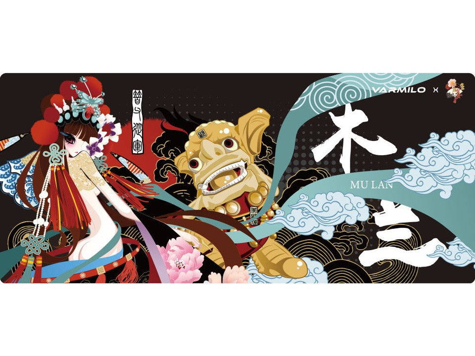 Varmilo Beijing Opera Series Mulan Desk Pad XL