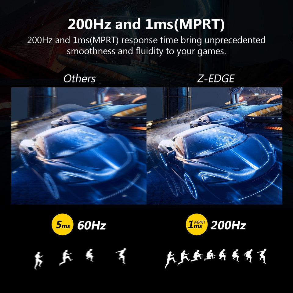 Refurbished: Z-EDGE 30 200Hz Ultrawide Curved Gaming Monitor